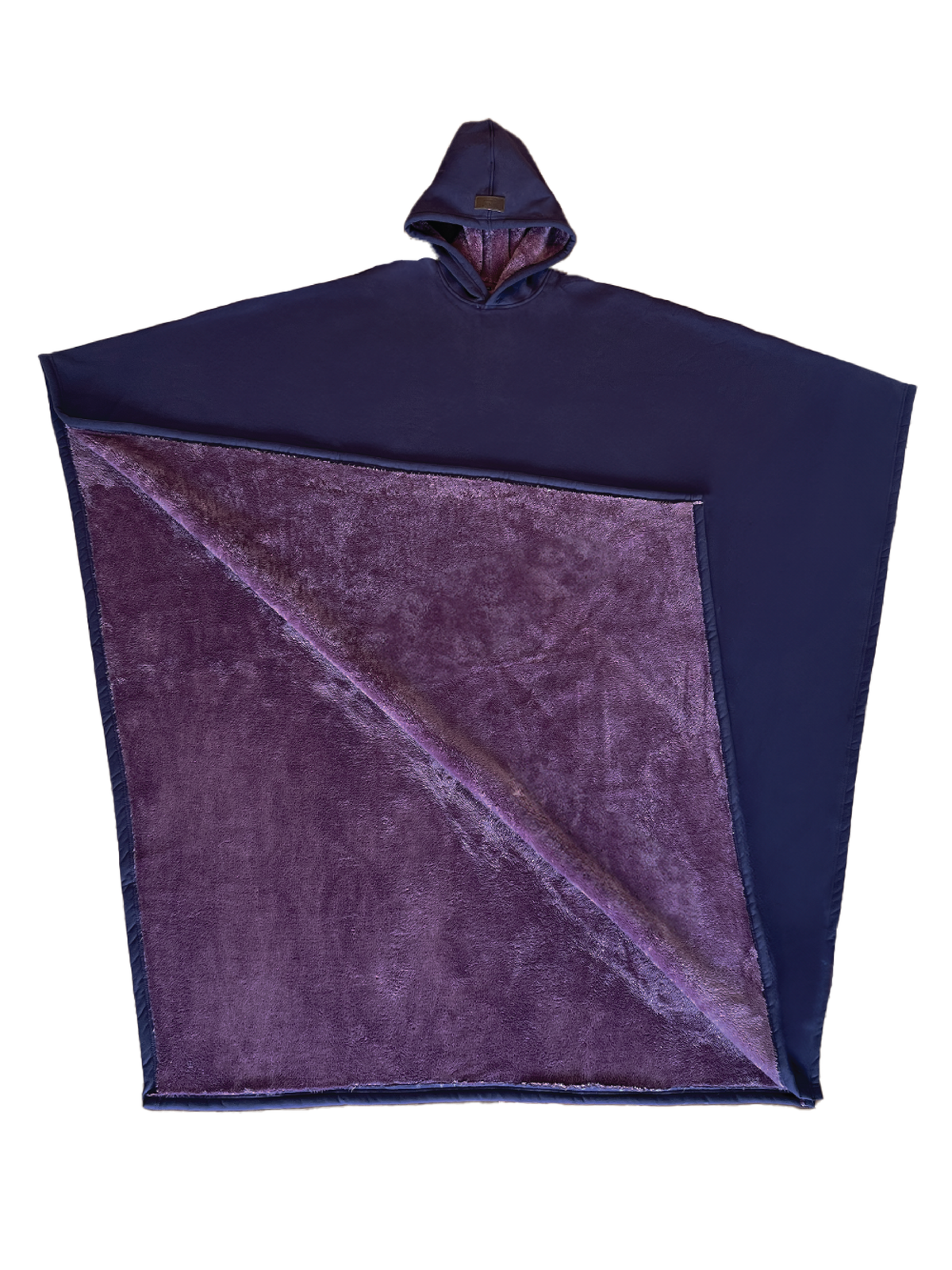 🎃Halloween Sale - Solid Color sided Fleece Hoodie Blanket