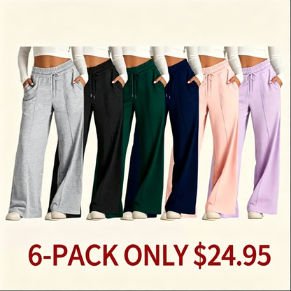 Women's straight-leg loose casual pants