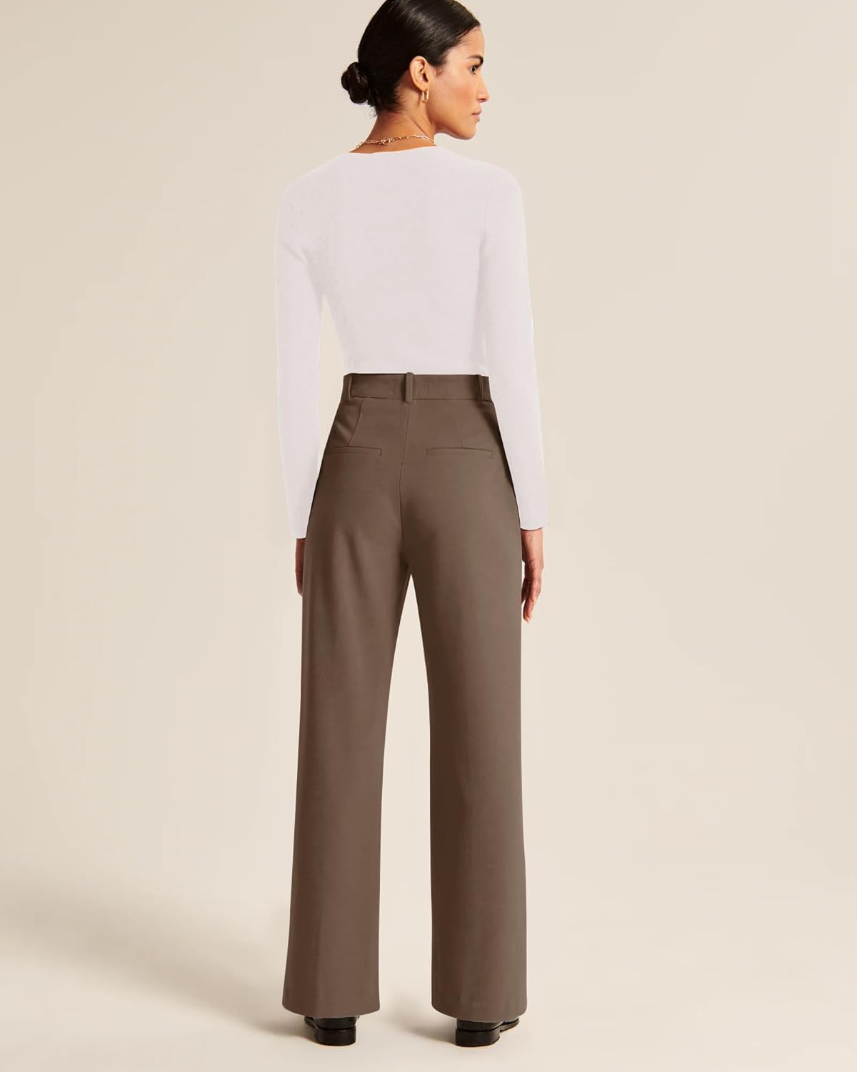 High-Waisted Work Pants for Women – Business Casual Office Trousers with Pockets (2025 Edition)