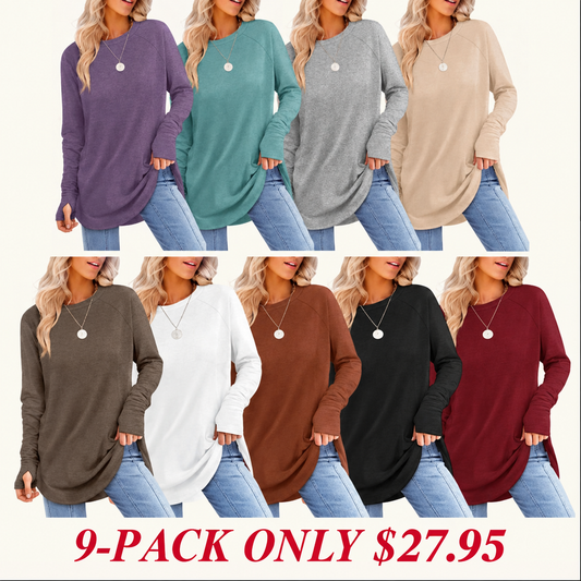 Women's tunic tops