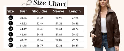 Leather Jacket Women Faux Oversized Motorcycle Bomber Coats 2025 – Bold, Chic & Unstoppable