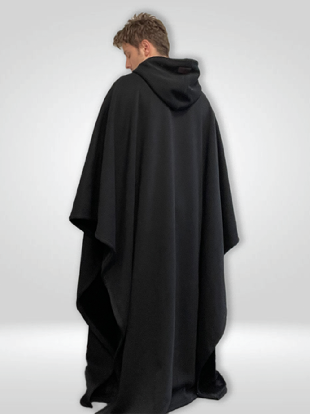 🎃Halloween Sale - Solid Color sided Fleece Hoodie Blanket