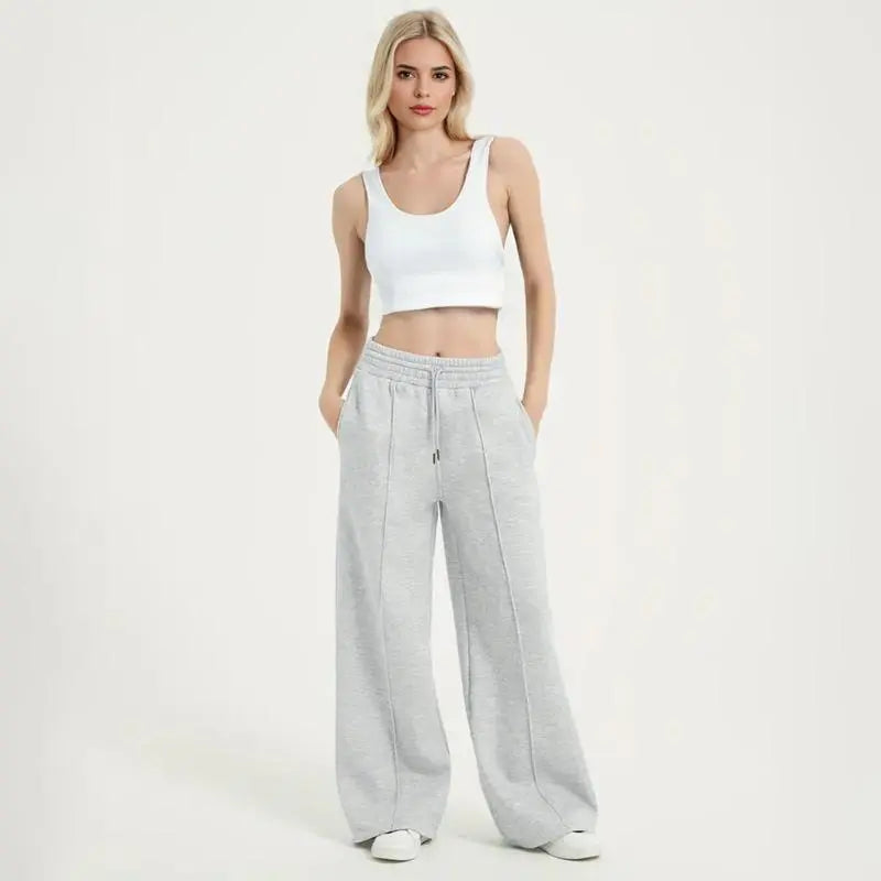 Women's straight-leg loose casual pants