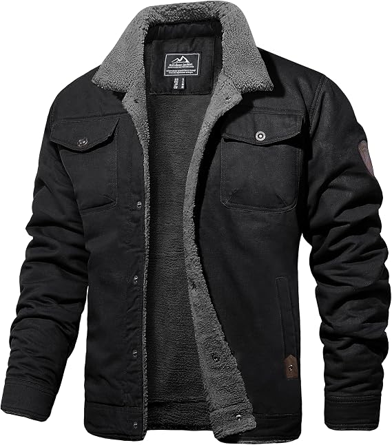 Men's Fitted Trucker Jacket