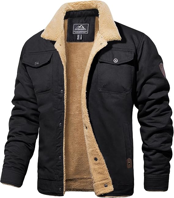 Men's Fitted Trucker Jacket