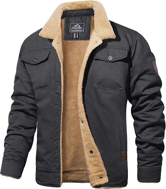 Men's Fitted Trucker Jacket
