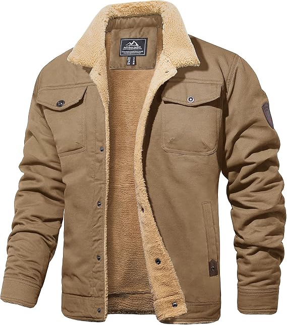 Men's Fitted Trucker Jacket