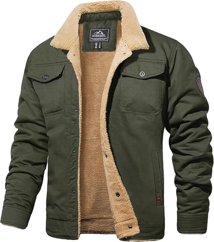 Men's Fitted Trucker Jacket