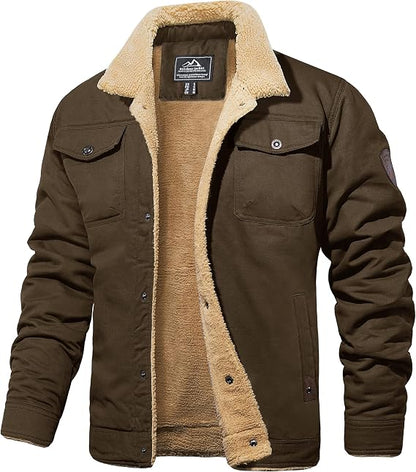 Men's Fitted Trucker Jacket