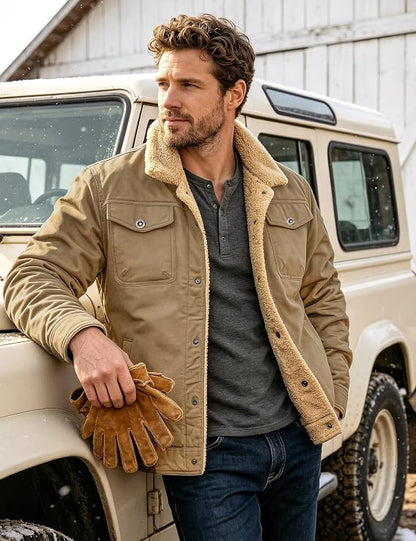 Men's Fitted Trucker Jacket