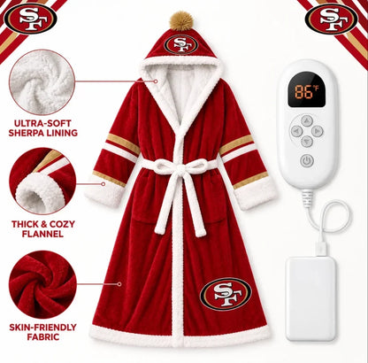 The Gameday Heated Robe