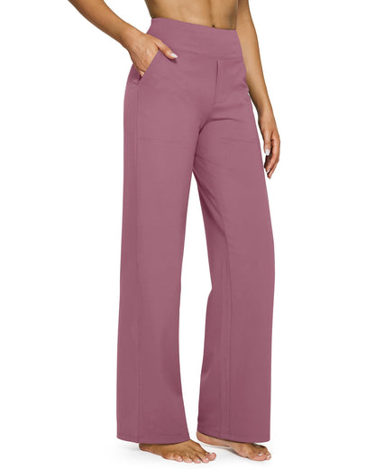[Last Day Promotion]Women's wide leg pants with pockets
