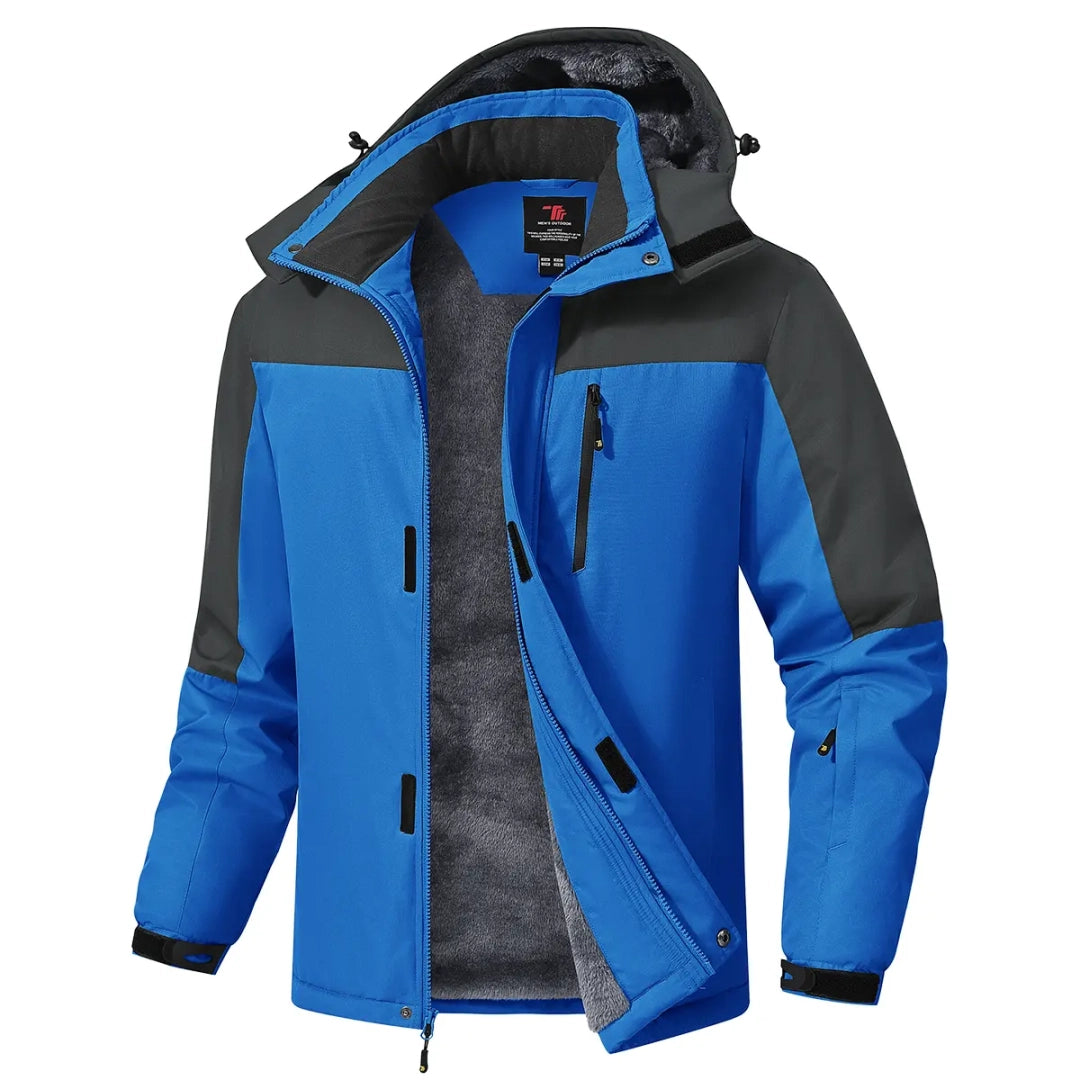 Men’s Winter Ski Snow Jacket Waterproof Windproof Fleece Lined
