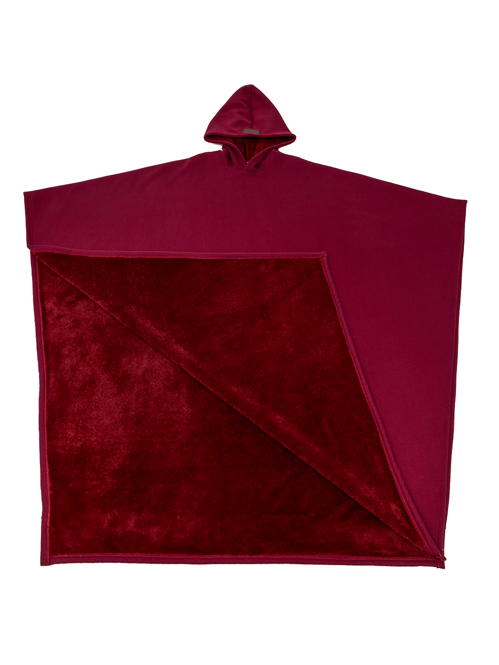 🎃Halloween Sale - Solid Color sided Fleece Hoodie Blanket