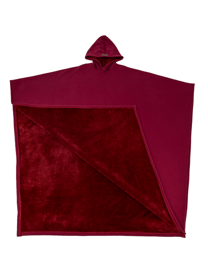 🎃Halloween Sale - Solid Color sided Fleece Hoodie Blanket