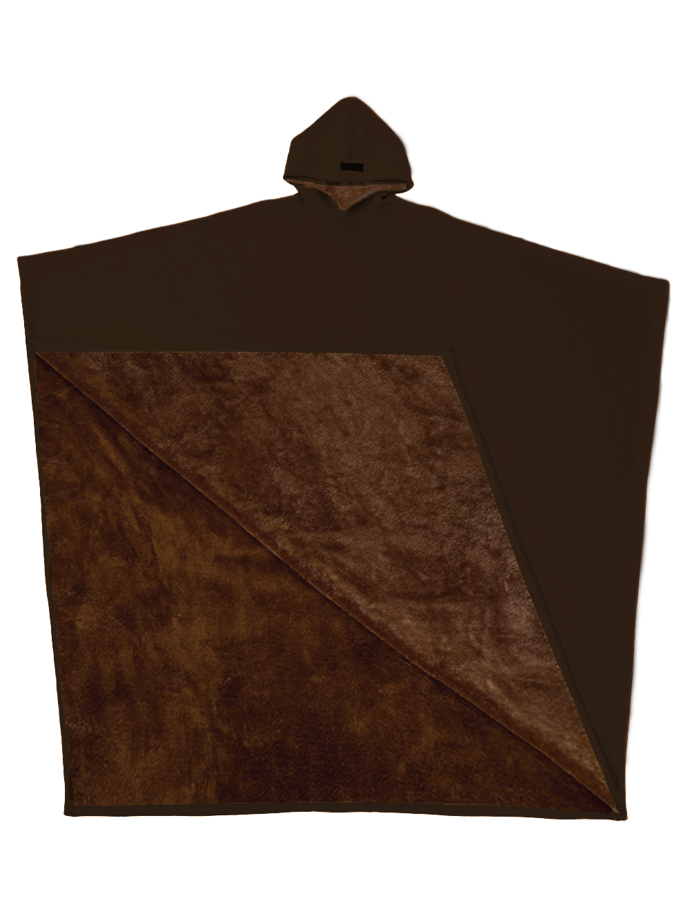 🎃Halloween Sale - Solid Color sided Fleece Hoodie Blanket