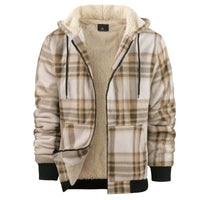Khaki large grid